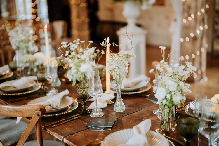The March Wedding Flower Edit: Lemon and White