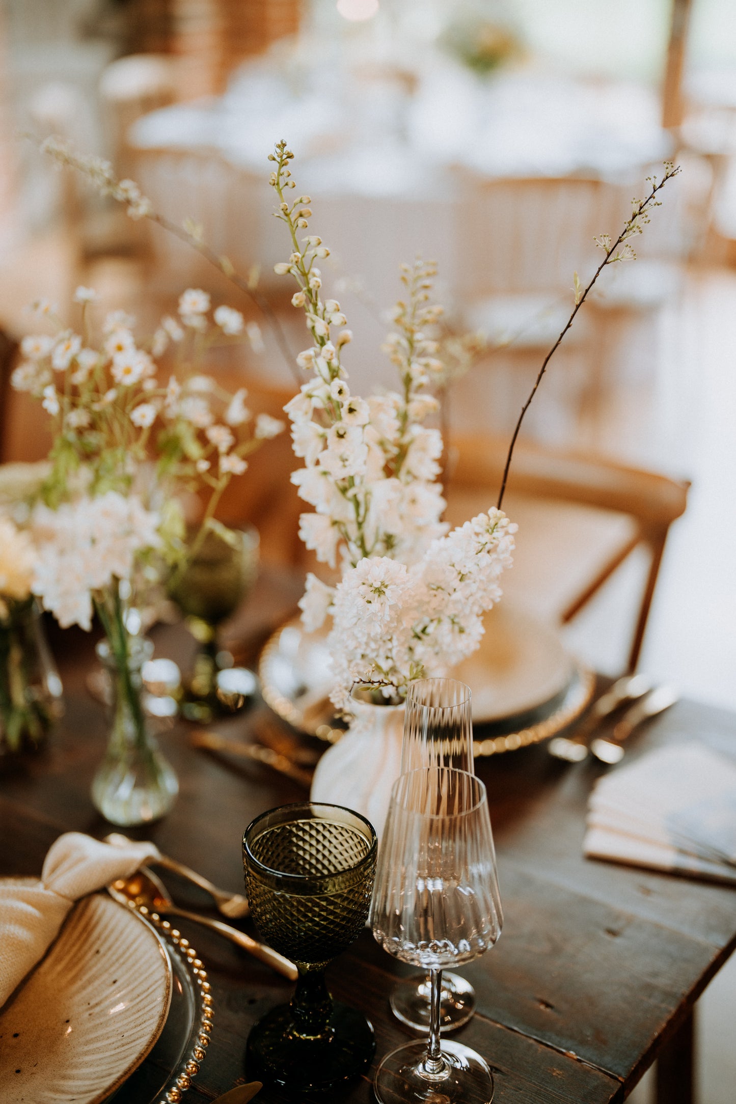 Fresh Flower Bud Vases